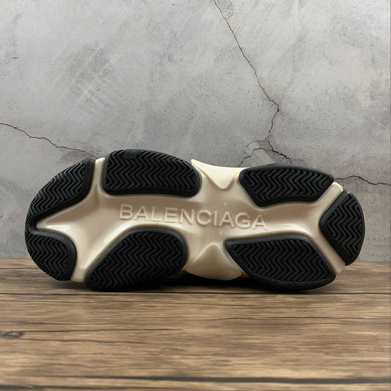 Balenciaga Triple S Galben Negru - prezentare produs