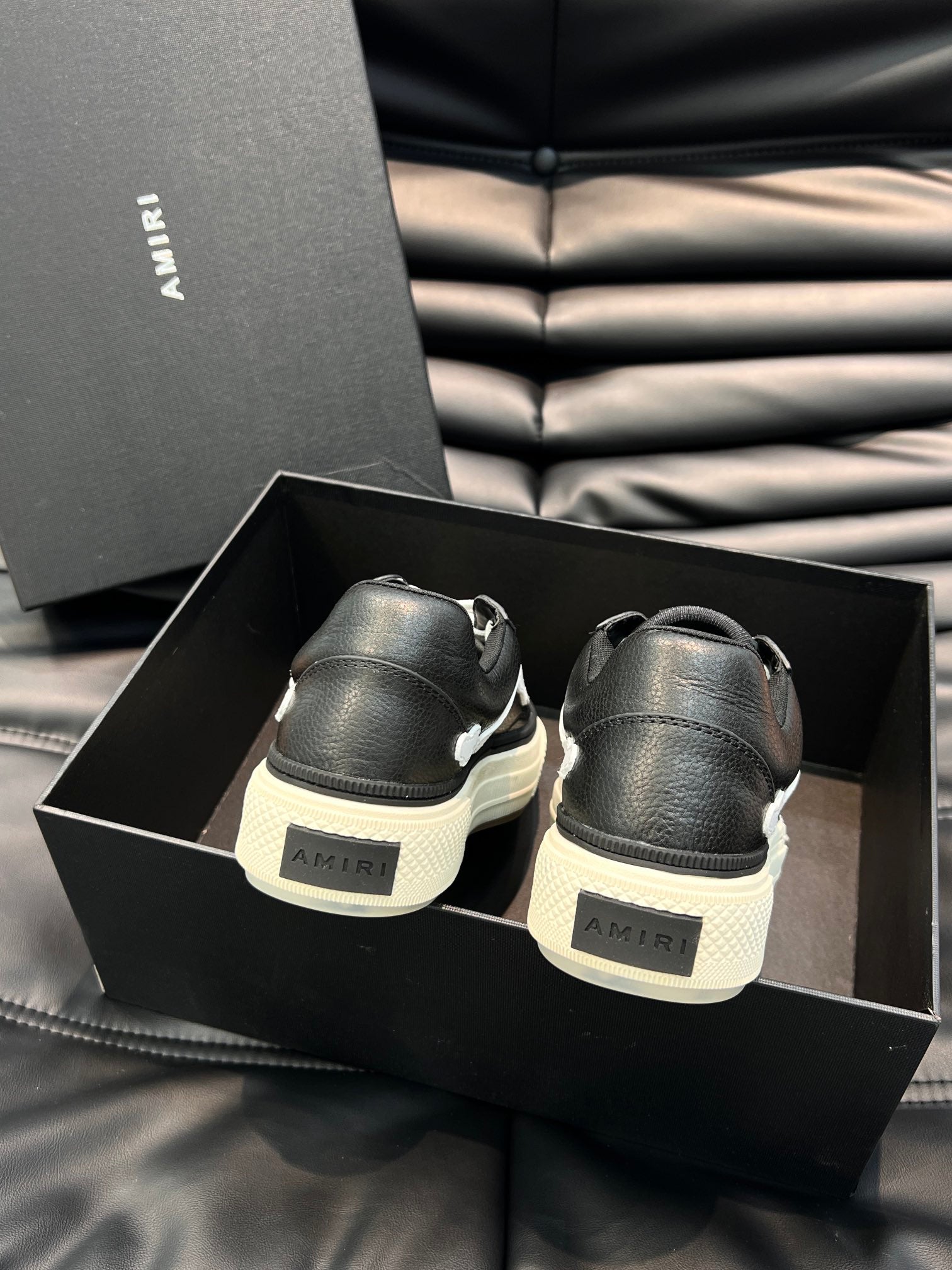Amiri Negru Pânză Pantofi sport - prezentare produs