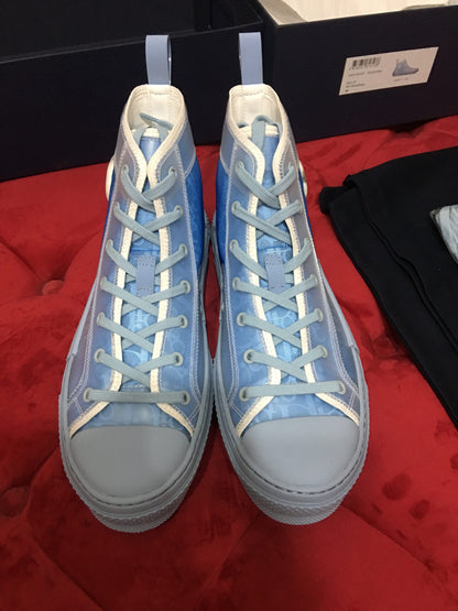 Dior B23 Hi Top Baby Albastru Clothing - prezentare produs