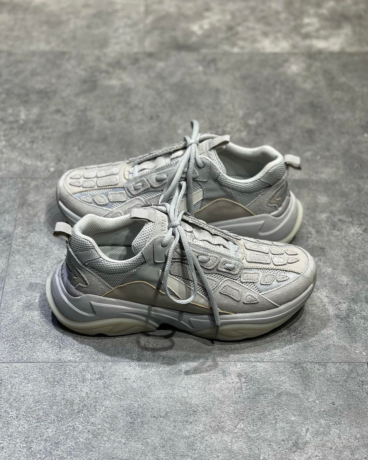 Amiri Skeleton Gri Pantofi sport - prezentare produs