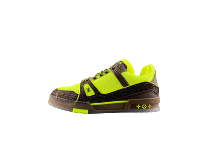 Louis Vuitton LV Trainers Verde Maro Diamonds Luxury Ediție - prezentare produs