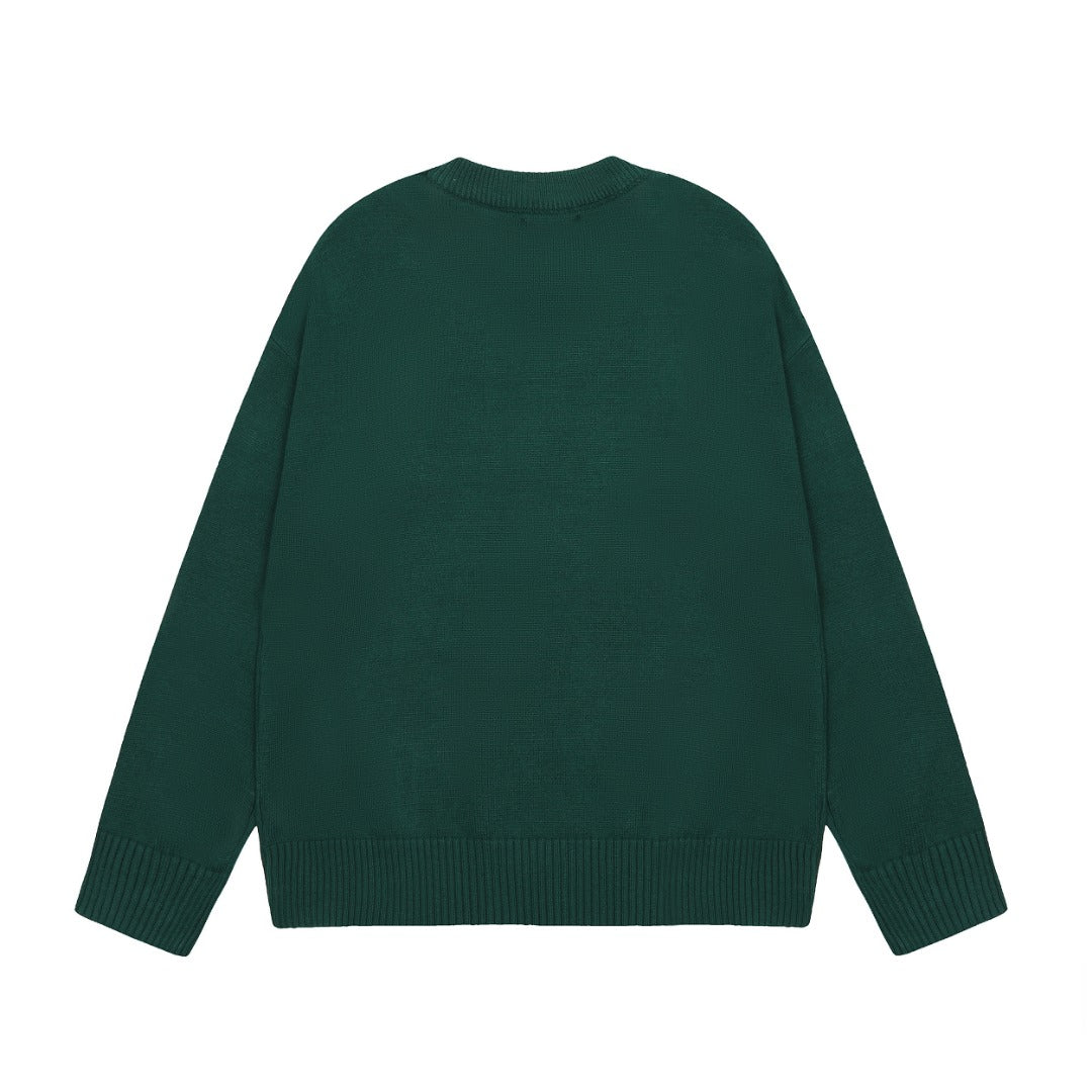 Ami Paris Pulover Verde - prezentare produs