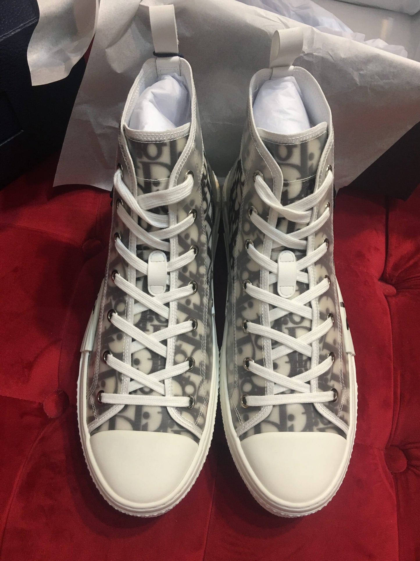 Dior B23 High Top Bee Embroidery Clothing - prezentare produs