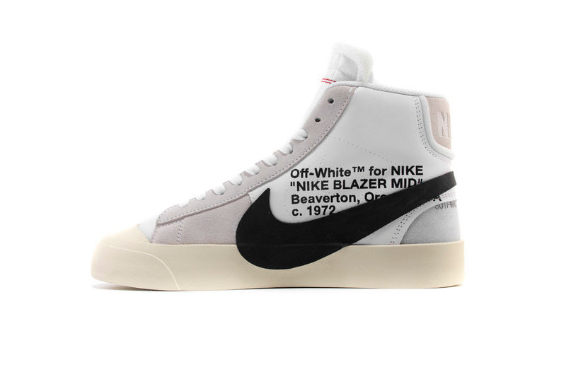 Off Alb X Nike Blazer Grim Reaper Pantofi sport - prezentare produs