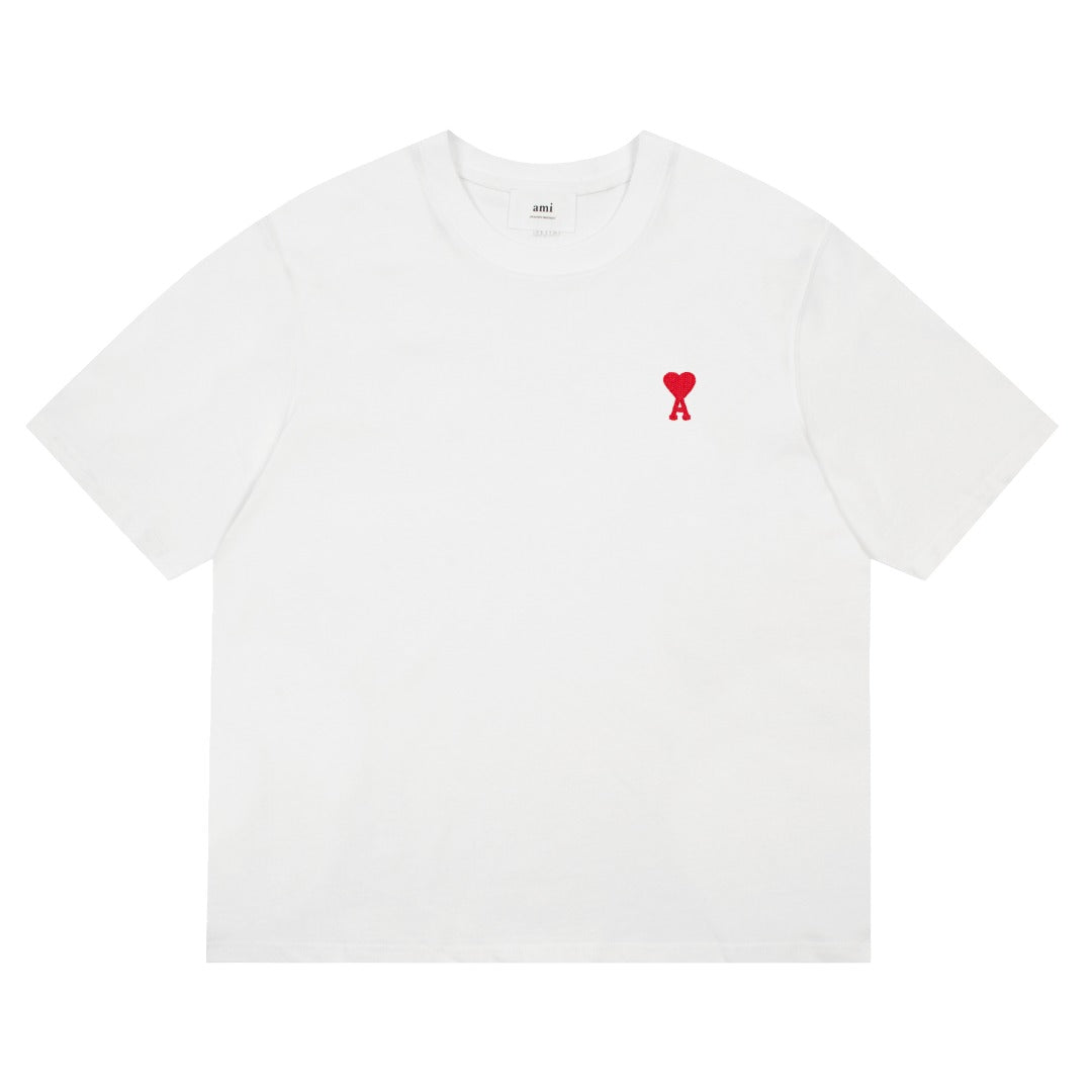Ami Paris Tricou Alb - prezentare produs
