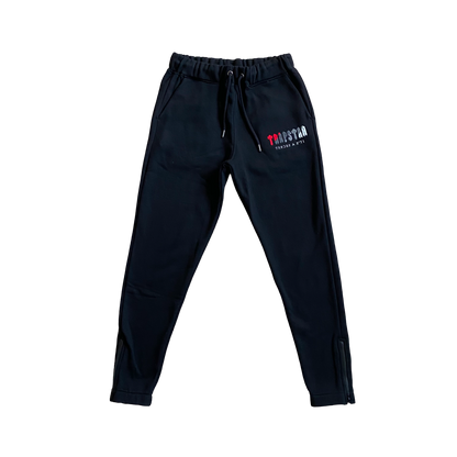 Trapstar Chenille Hooded Trening Negru Roșu Gri Roșu - prezentare produs