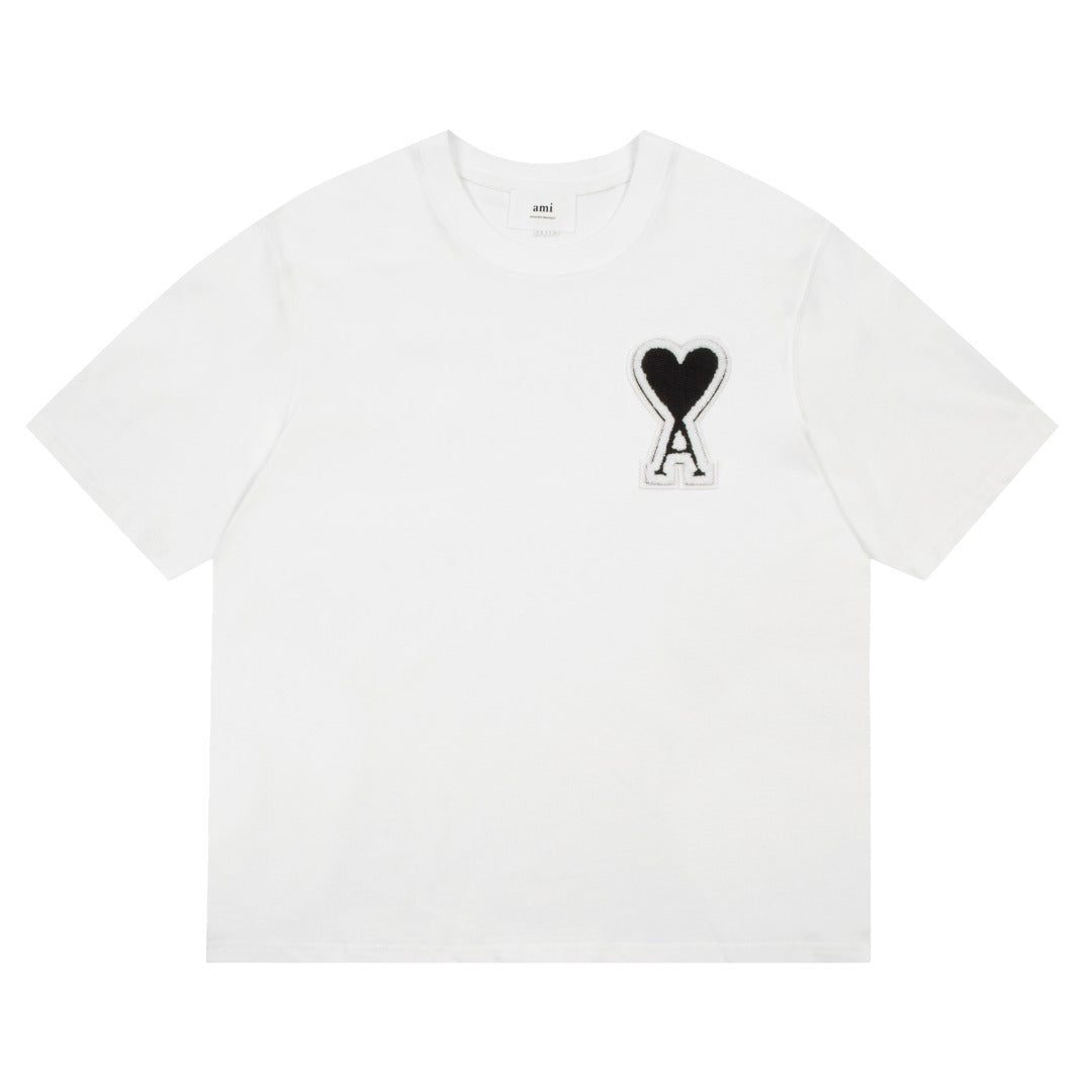 Ami Paris Tricou Alb - prezentare produs