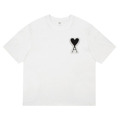 Ami Paris Tricou Alb - prezentare produs