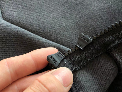 Nike Tech Fleece Negru Gri Portocaliu Logo Fleece - prezentare produs