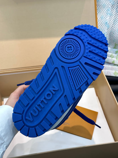 Louis Vuitton LV Trainers Maxi Albastru - prezentare produs