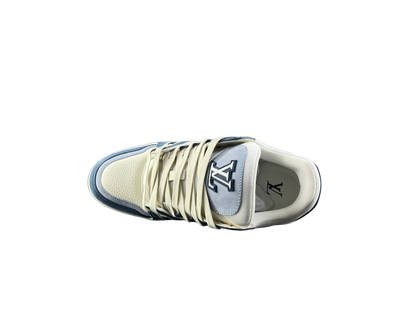 Louis Vuitton LV Trainers Albastru Alb - prezentare produs
