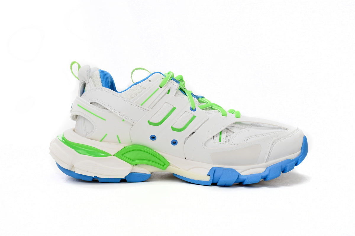 Balenciaga Track Verde Albastru Alb Pantofi sport - prezentare produs