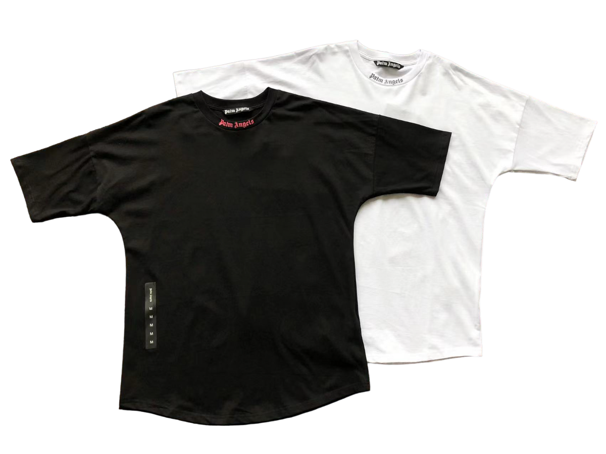 Palm Angels Back Logo Tricou - prezentare produs