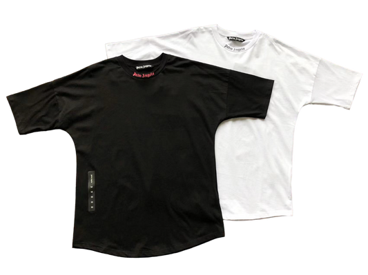 Palm Angels Back Logo Tricou - prezentare produs