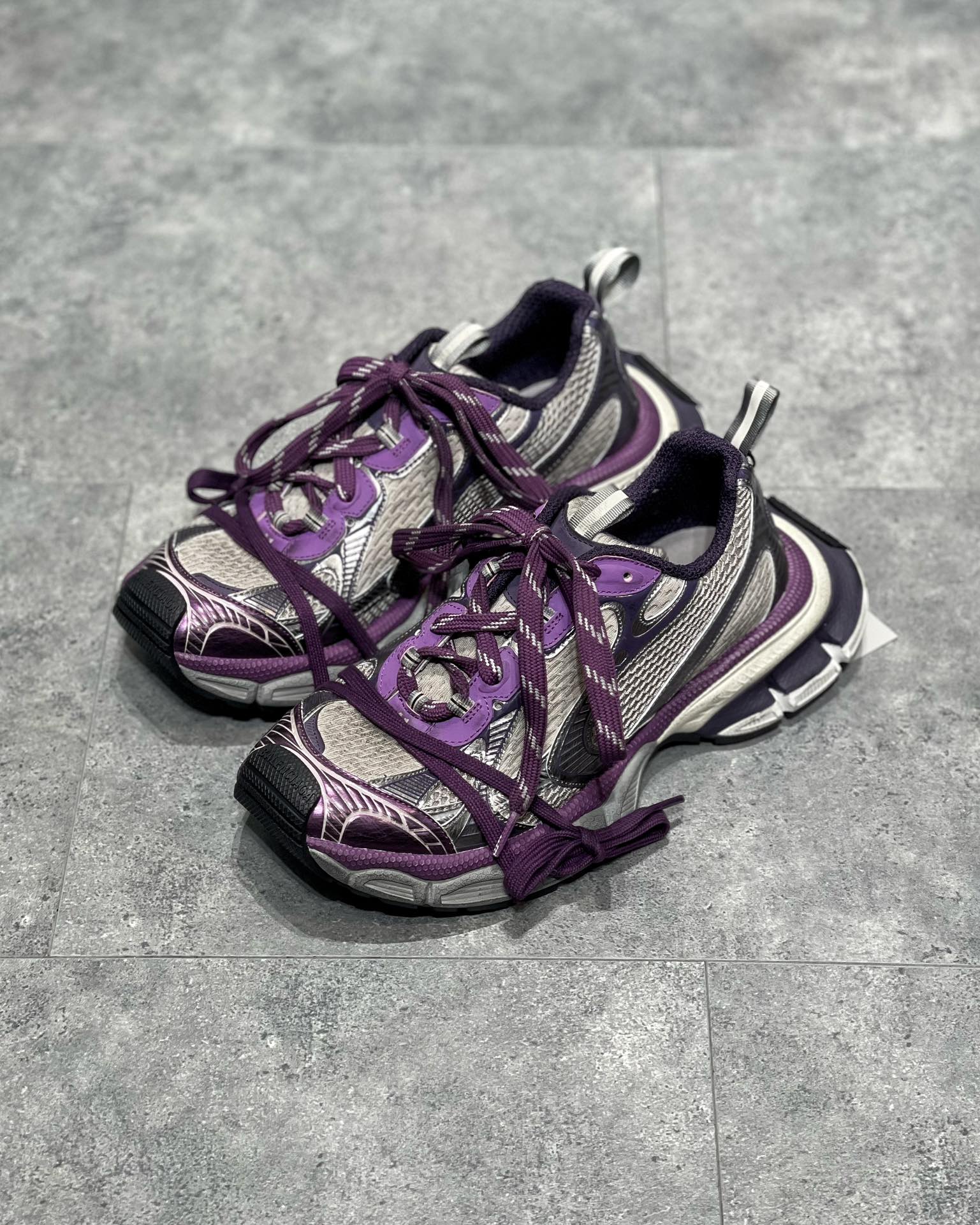 Balenciaga 3XL Violet Pantofi sport - prezentare produs