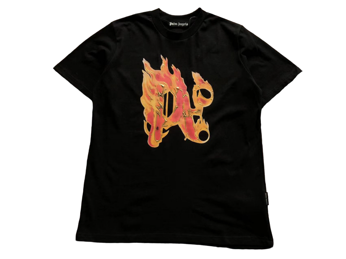 Palm Angels T Cămașă Flame - prezentare produs