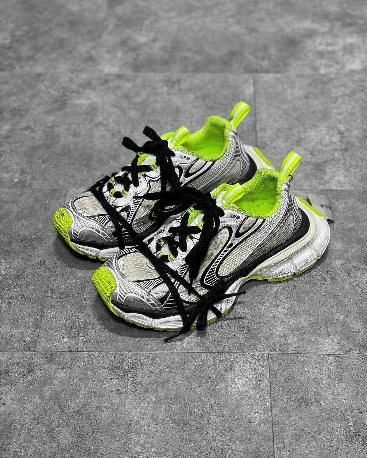 Balenciaga 3XL Lime Gri Pantofi sport - prezentare produs