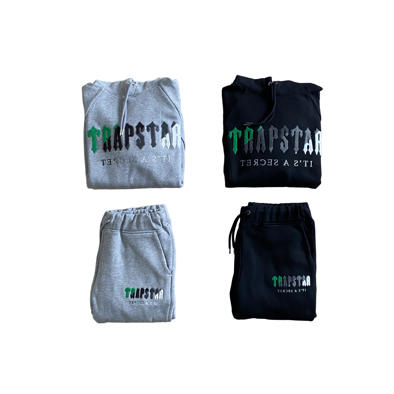 Trapstar Chenille Trening Verde - prezentare produs