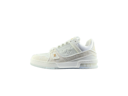 Louis Vuitton LV Trainers Full Alb Pattern - prezentare produs