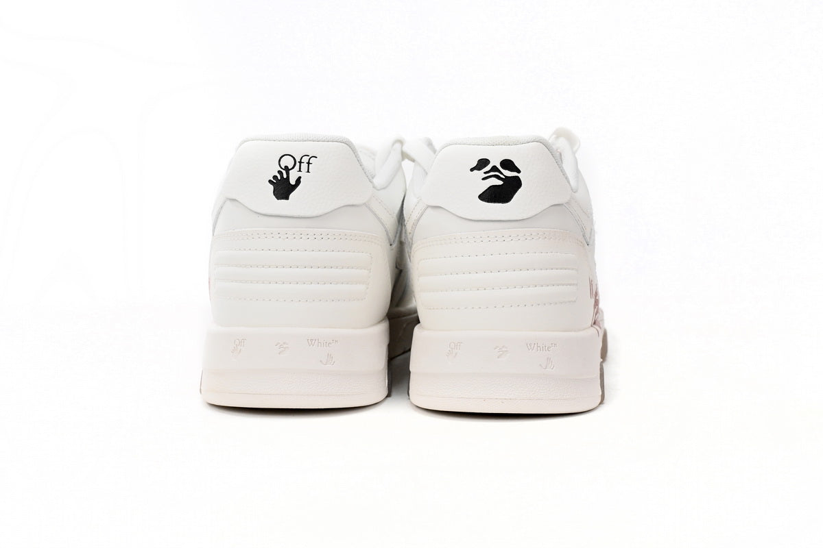 Off-White Off-White Out Of Office Alb Roz Pantofi sport - prezentare produs