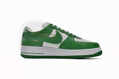 LV X Nike Air Force Verde Pantofi sport - prezentare produs