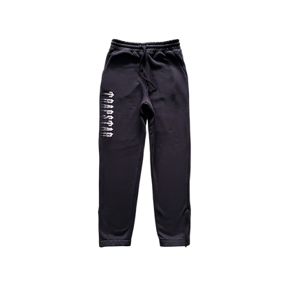 Trapstar Chenille Trening Negru Gri - prezentare produs