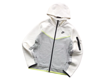 Nike Tech Fleece Alb Gri Fleece - prezentare produs