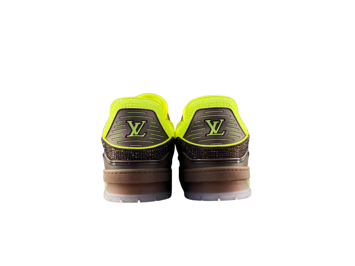 Louis Vuitton LV Trainers Verde Maro Diamonds Luxury Ediție - prezentare produs