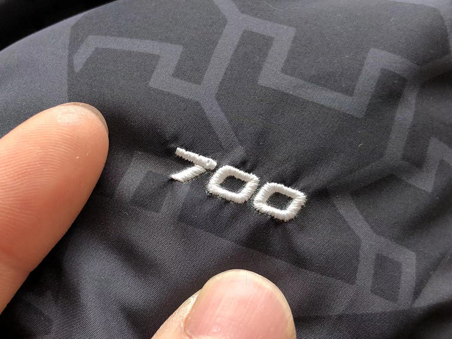 The North Face 700 Negru Pattern Geacă - prezentare produs