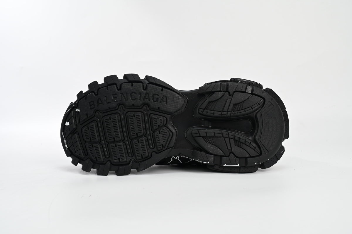 Balenciaga Track Negru Alb Paiting Pantofi sport - prezentare produs