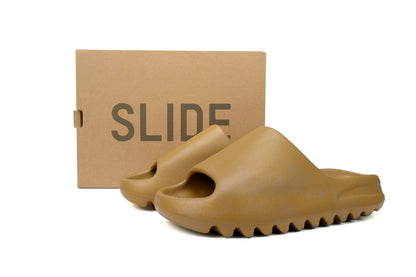 Adidas Yeezy Yeezy Slides Light Maro - prezentare produs