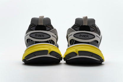 Balenciaga Track Alb Gri Galben - prezentare produs