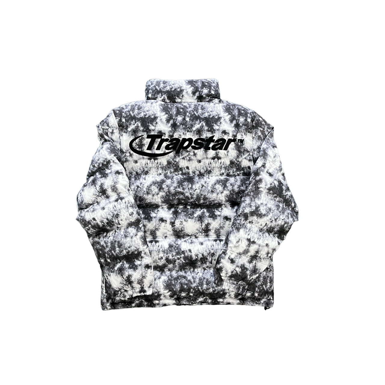 Trapstar Hyperdrive Tie Dye Negru Gri - prezentare produs