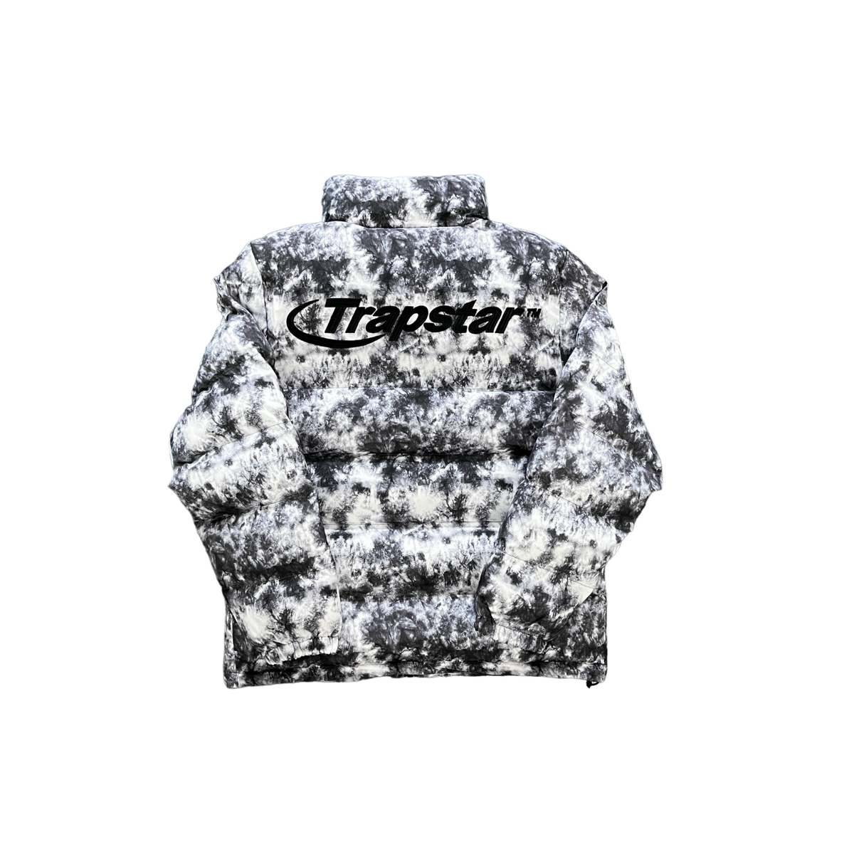 Trapstar Hyperdrive Tie Dye Negru Gri - prezentare produs