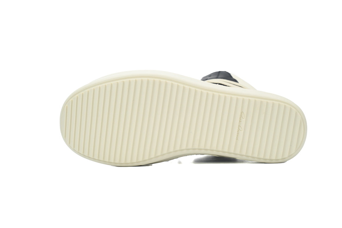 Rick Owens Geobasket Negru Alb Pantofi sport - prezentare produs