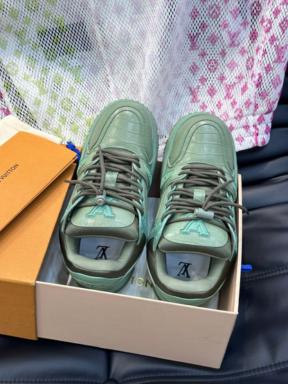 Louis Vuitton LV Trainers Maxi Mint - prezentare produs