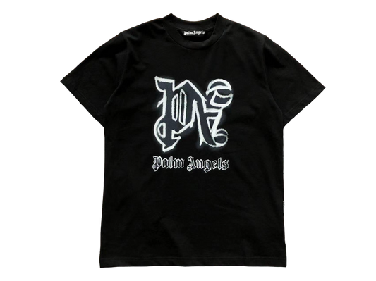 Palm Angels Chest Logo Tricou - prezentare produs