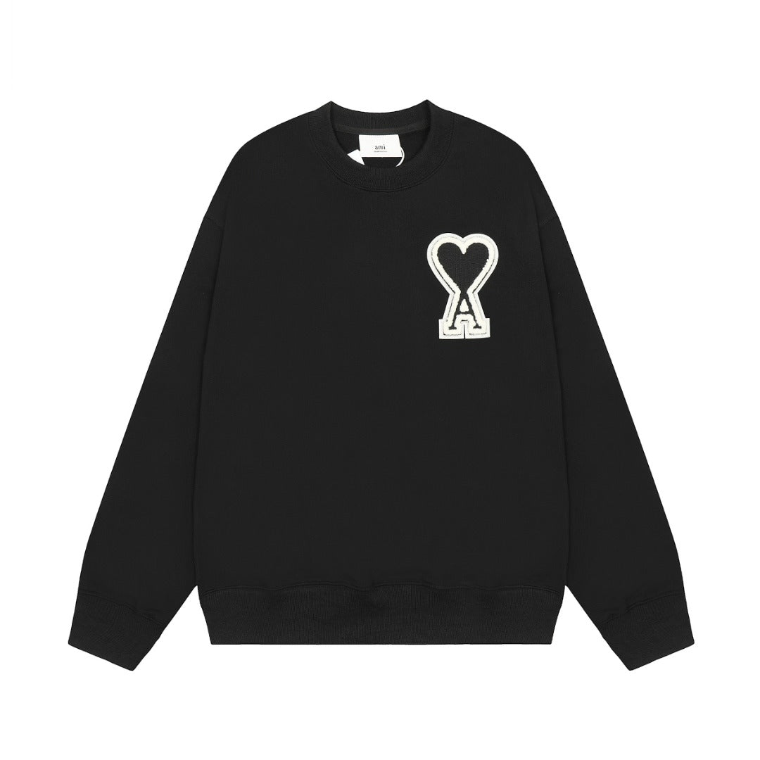 Ami Paris Pulover Negru - prezentare produs
