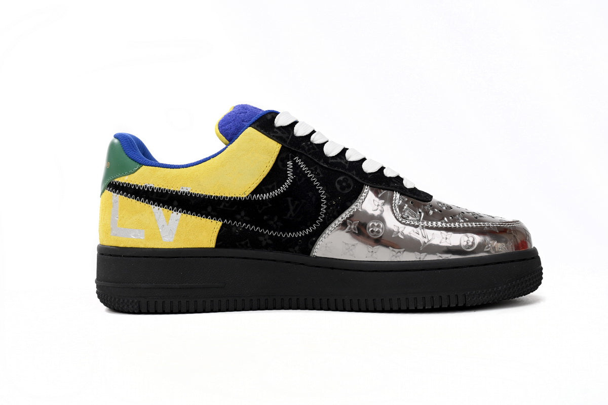 Nike Air Force X LV Argintiu Galben - prezentare produs