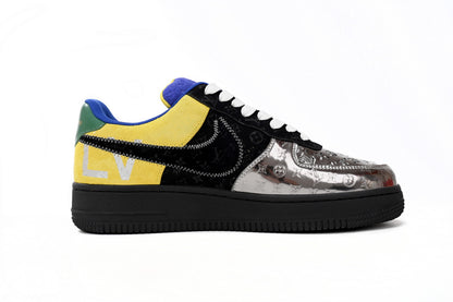 Nike Air Force X LV Argintiu Galben - prezentare produs