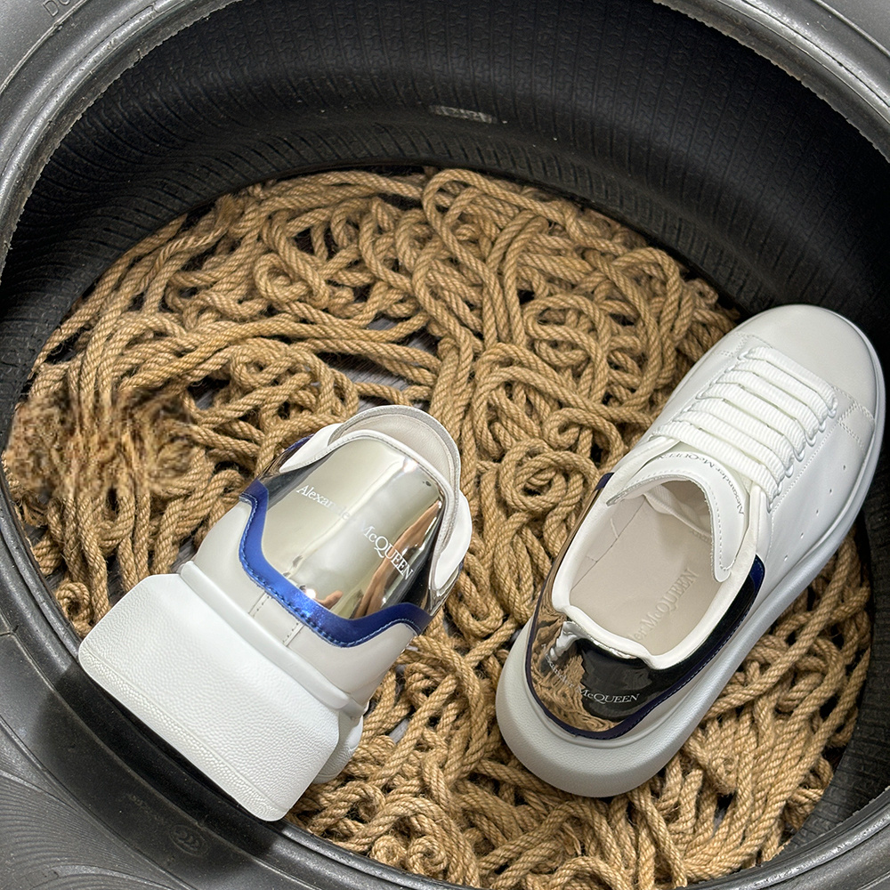 Alexander McQueen Albastru Argintiu Pantofi sport - prezentare produs