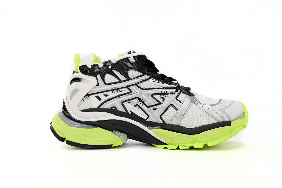 Balenciaga Runner Negru Alb Verde Pantofi sport - prezentare produs