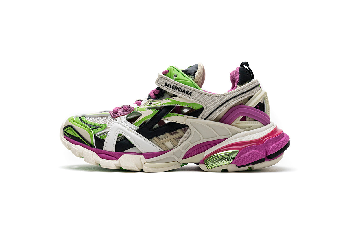 Balenciaga Track 2 0 Verde Roz - prezentare produs