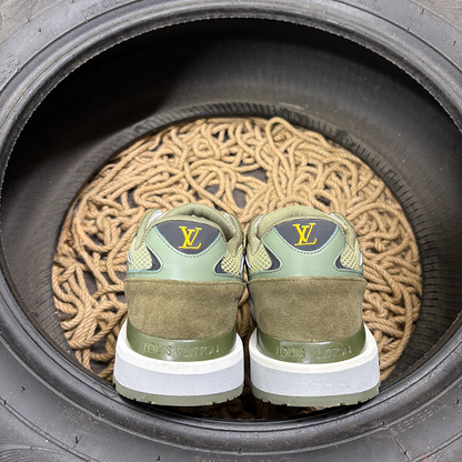 Louis Vuitton LV Run Away Army Verde Pantofi sport - prezentare produs
