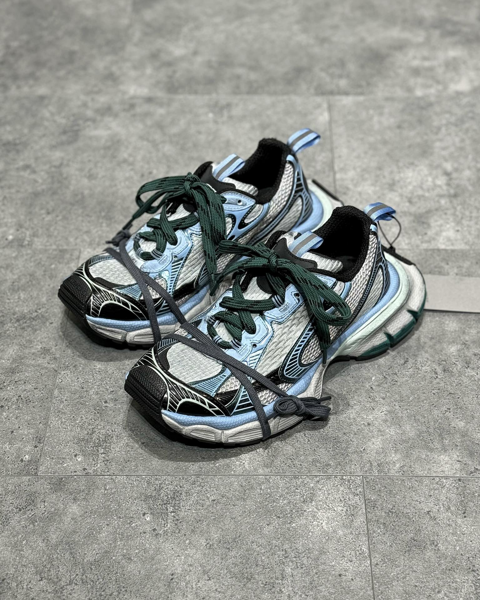 Balenciaga 3XL Turquoise Pantofi sport - prezentare produs