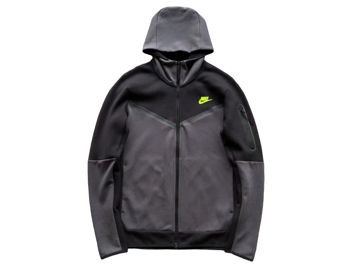 Nike Tech Fleece Negru Gri Fleece - prezentare produs