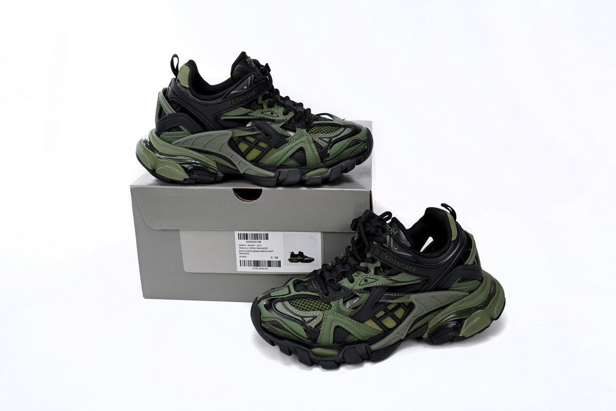 Balenciaga Track 2 0 Dark Verde Pantofi sport - prezentare produs