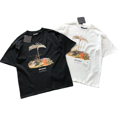 Palm Angels Palm Logo Tricou - prezentare produs