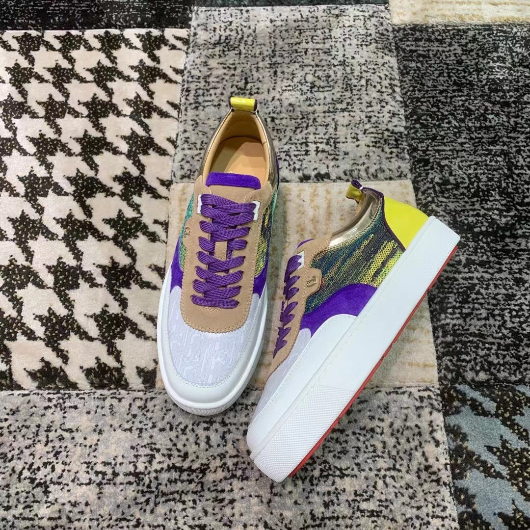 Christian Louboutin Multicolor Low - prezentare produs