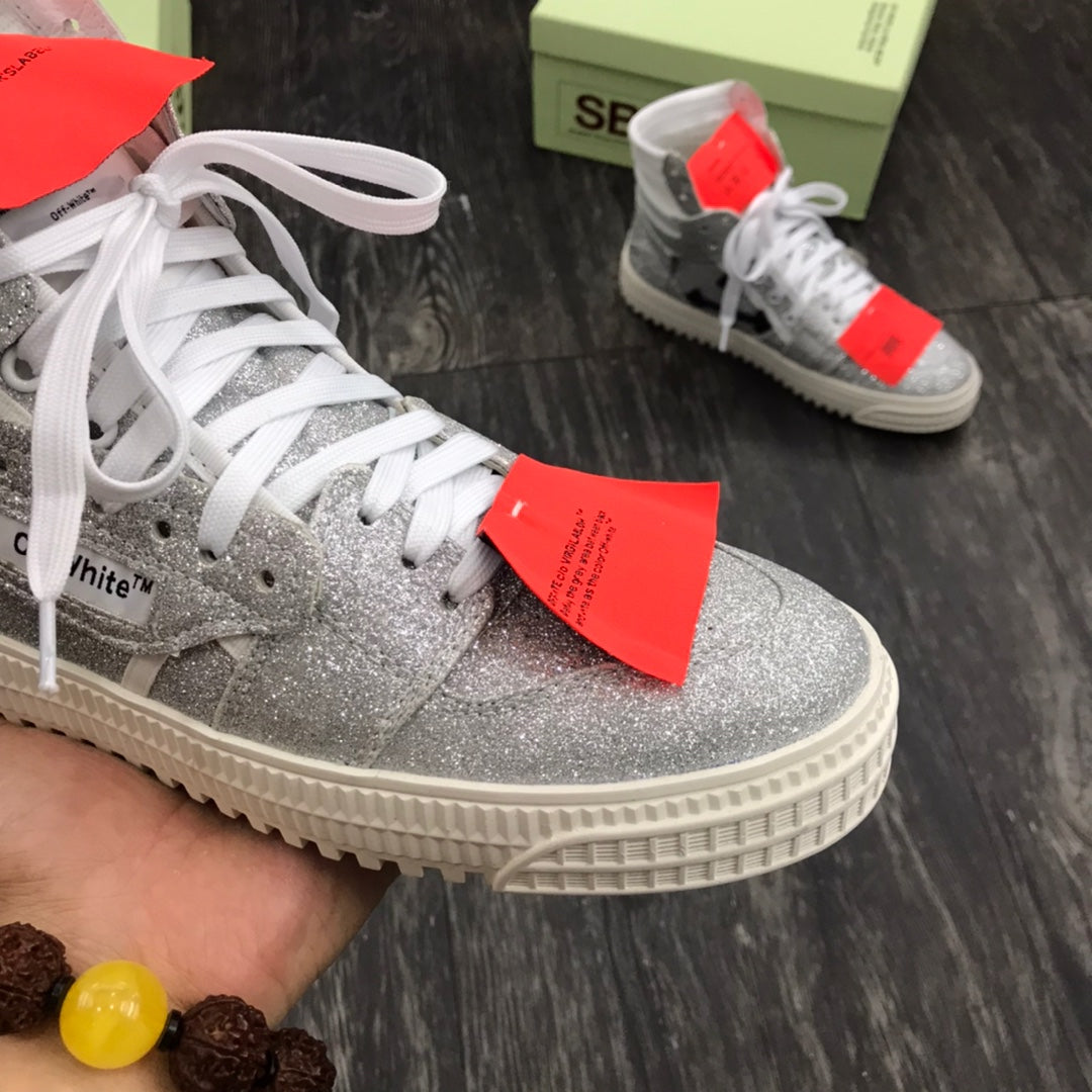 Off-White Off-White Court 3 0 Glitter Alb Pantofi sport - prezentare produs